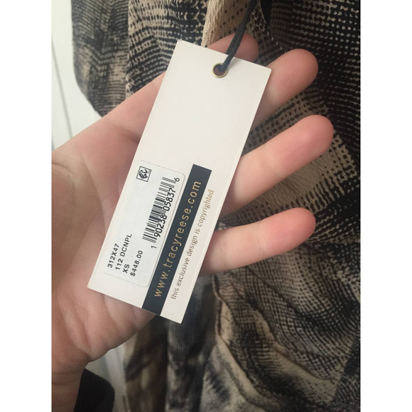 NWT Tracy Reese Bateau Drape Cocktail Dress XS - Picture 5 of 6